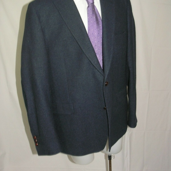 Gant Flannel Weight Recent Two Button Blazer 50R